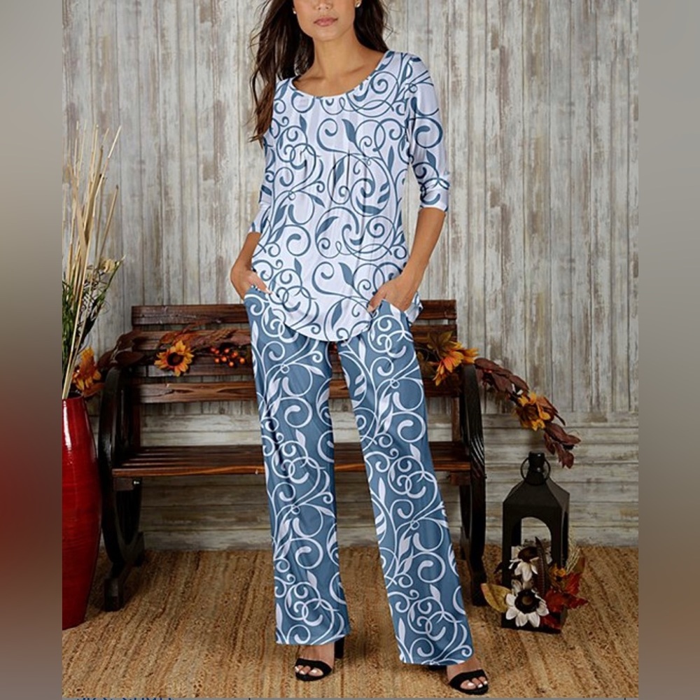 New BON APPLE TEA Plus Size Set